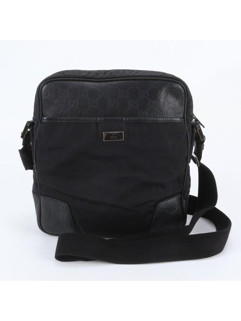 Zip Messenger Bag Guccissima Leather #375738G50B